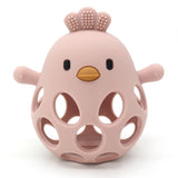 Balle de dentition en silicone poussin