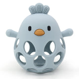 Balle de dentition en silicone poussin