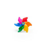 Moulin à vent avec attache pour guidon - Aujourd'hui c'est mercredi