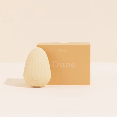 Dune - galet vibrant en silicone moelleux