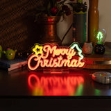 Enseigne lumineuse led - It's a sign - Merry Christmas
