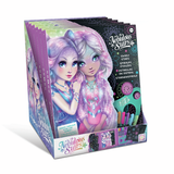 Grand carnet mandalas à pages noires - Nébulous Star