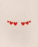 Les boucles d'oreilles Clarisse - émail rouge et or fin 24 carats