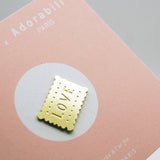 Pin's Petit Beurre x Barnabé aime le café