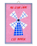 Illustration encadrée prête à accrocher - Papoter