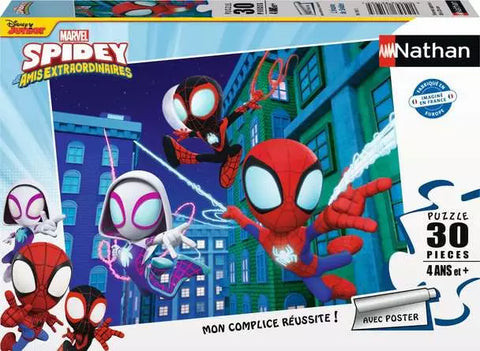 Puzzle 30 pièces 4 ans - L'équipe de Spidey