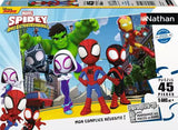 Puzzle 45 pièces 5 ans - Spidey et ses amis extraordinaires