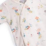 Pyjama velours fleurs - La petite école de danse