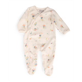 Pyjama velours fleurs - La petite école de danse