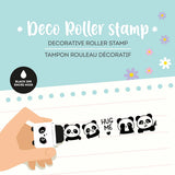 Tampon Rouleau Décoratif - Deco Roller Stamp