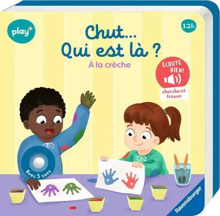 Chut... qui est là? A la crèche - Livre sonore