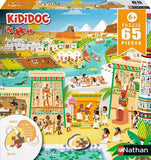 Puzzle Kididoc au temps des Pharaons - 65 pièces