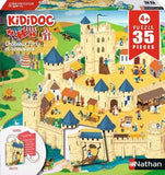 Puzzle Kididoc Châteaux forts et chevaliers - 35 pièces