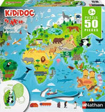 Puzzle Kididoc Sauvons la planète- 50 pièces