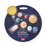 Set de 9 gommes - Système solaire