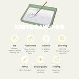KIDYDRAW-PRO tablette lumineuse nomade - Verte