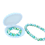 Set coquillage bijoux perles – Vert