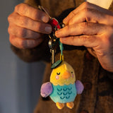 2 Porte-clés en Peluche - Love birds - Tiny Super Soft!