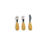 Set couverts silicone - Trois petits lapins