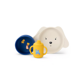 Set vaisselle silicone - Puce et Pilou