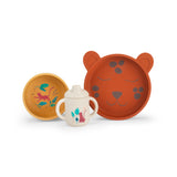 Set vaisselle silicone - La forêt de Mawa