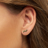 Boucle à l'unité Snaky - Green