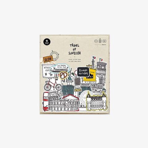 Travel stickers - Some where