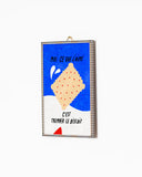 Illustration encadrée prête à accrocher - Tremper le Biscuit