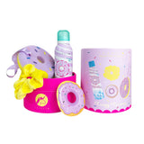 Coffret mousse de douche et accessoires - Donuts
