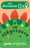 8 cartes Yoto - Explorobots : les dinosaures