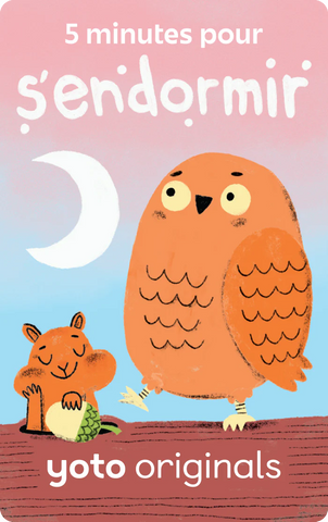 5 cartes Yoto - Pack découverte 3-7 ans