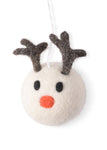 LITTLE HANGINGS, REINDEER, white