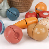 FRUITS ET LEGUMES DANS PANIER DE COURSES