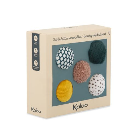 Balles sensorielles pour bébé (set de 5) - Kaloo