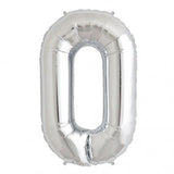 Ballon chiffre argent 86 cm - Rico Design