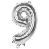 Ballon chiffre argent 86 cm - Rico Design