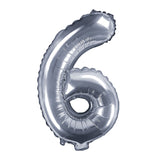 Ballon chiffre argent 86 cm - Rico Design