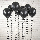 Ballons de baudruche noirs - Chauve-souris x8