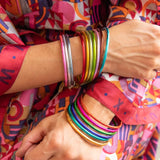 Bracelet jonc en aluminium