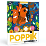 Poster créatif + 520 stickers BÉBÉS ANIMAUX