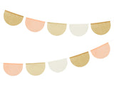 Guirlande de papier de soie, 3m
