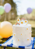 Bougies d'anniversaire marguerites