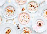 Assiettes en carton - Chevaux
