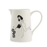 Grand pichet en porcelaine Happy Flowers