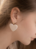 Boucles d'oreilles Coeur - Des mots d'amour