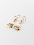 Boucles d'oreilles Coquillage et pampilles