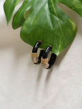 Boucles d'oreilles Noir ethnique