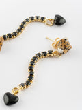 Boucles d'oreilles Strass - Premier amour