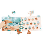 Busy Book Dino / Français-Anglais