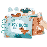 Busy Book Dino / Français-Anglais